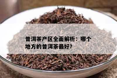 普洱茶产区全面解析：哪个地方的普洱茶更好？