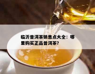 临沂普洱茶销售点大全：哪里购买正品普洱茶？