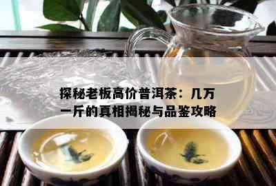 探秘老板高价普洱茶：几万一斤的真相揭秘与品鉴攻略