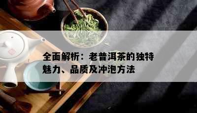 全面解析：老普洱茶的独特魅力、品质及冲泡方法