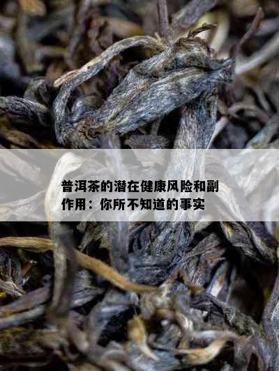 普洱茶的潜在健康风险和副作用：你所不知道的事实