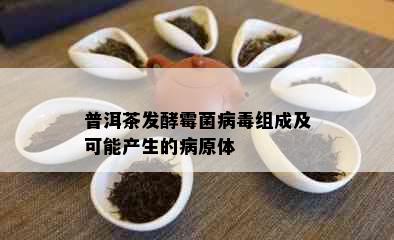 普洱茶发酵霉菌病组成及可能产生的病原体