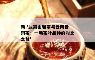 新 '武夷山岩茶与云南普洱茶：一场茶叶品种的对比之战'