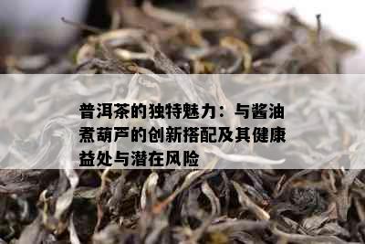 普洱茶的独特魅力：与酱油煮葫芦的创新搭配及其健康益处与潜在风险