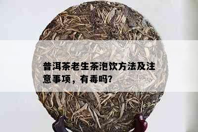 普洱茶老生茶泡饮方法及注意事项，有吗？