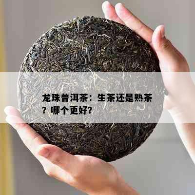 龙珠普洱茶：生茶还是熟茶？哪个更好？