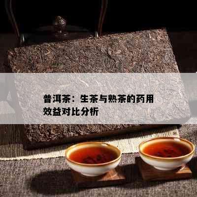 普洱茶：生茶与熟茶的用效益对比分析