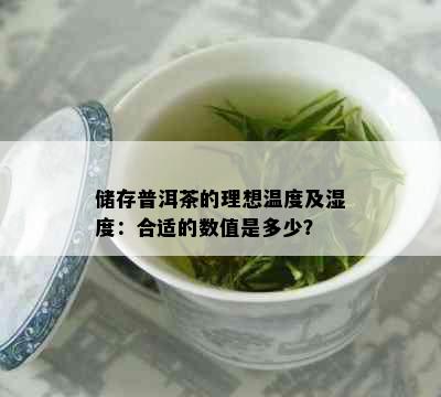 储存普洱茶的理想温度及湿度：合适的数值是多少？