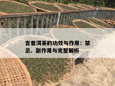 吉普洱茶的功效与作用：禁忌、副作用与完整解析