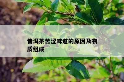 普洱茶苦涩味道的原因及物质组成