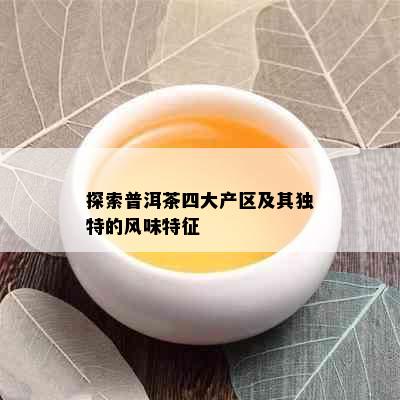 探索普洱茶四大产区及其独特的风味特征