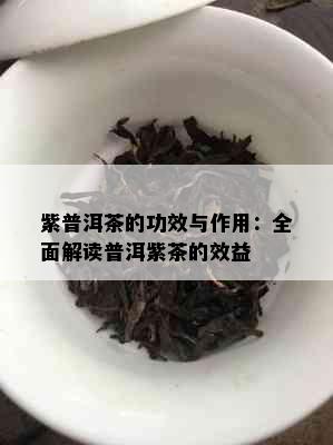 紫普洱茶的功效与作用：全面解读普洱紫茶的效益