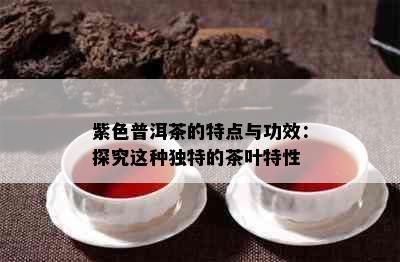 紫色普洱茶的特点与功效：探究这种独特的茶叶特性