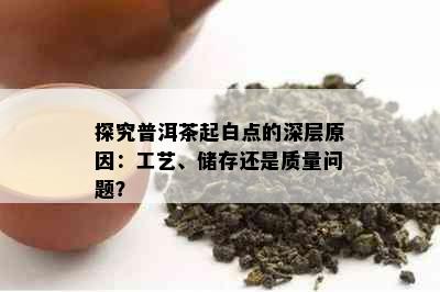 探究普洱茶起白点的深层原因：工艺、储存还是质量问题？