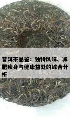 普洱茶品鉴：独特风味、减肥瘦身与健康益处的综合分析