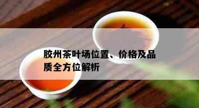 胶州茶叶场位置、价格及品质全方位解析