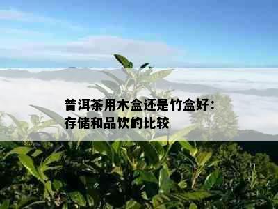 普洱茶用木盒还是竹盒好：存储和品饮的比较