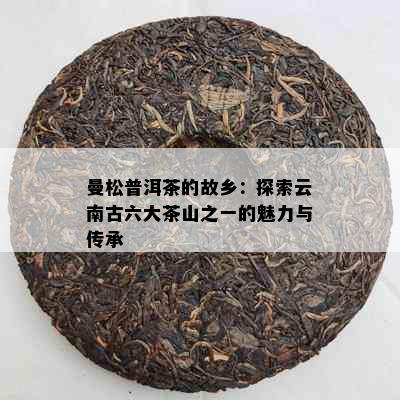 曼松普洱茶的故乡：探索云南古六大茶山之一的魅力与传承