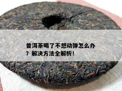 普洱茶喝了不想动弹怎么办？解决方法全解析！