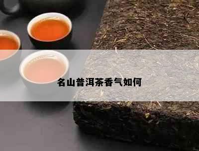 名山普洱茶香气如何