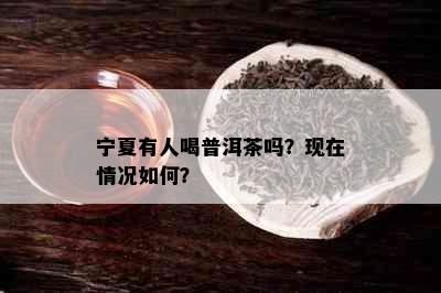 宁夏有人喝普洱茶吗？现在情况如何？