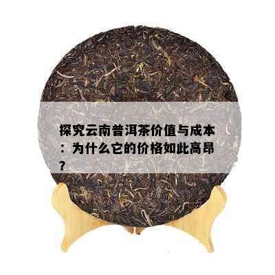 探究云南普洱茶价值与成本：为什么它的价格如此高昂？