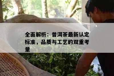 全面解析：普洱茶最新认定标准，品质与工艺的双重考量