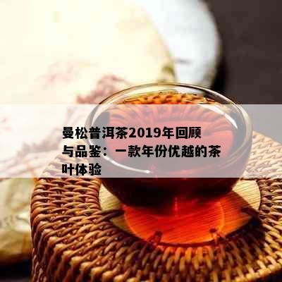 曼松普洱茶2019年回顾与品鉴：一款年份优越的茶叶体验