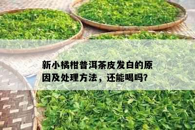 新小橘柑普洱茶皮发白的原因及处理方法，还能喝吗？