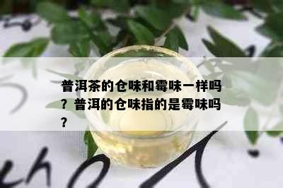 普洱茶的仓味和霉味一样吗？普洱的仓味指的是霉味吗？