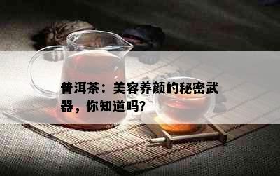 普洱茶：美容养颜的秘密武器，你知道吗？