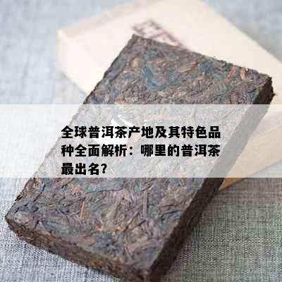 全球普洱茶产地及其特色品种全面解析：哪里的普洱茶最出名？