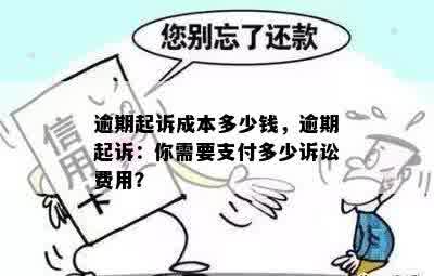 逾期起诉成本多少钱，逾期起诉：你需要支付多少诉讼费用？