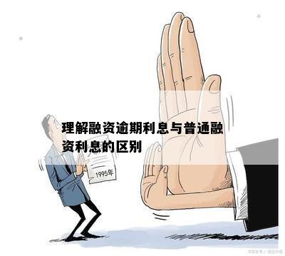 理解融资逾期利息与普通融资利息的区别