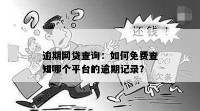 逾期网贷查询：如何免费查知哪个平台的逾期记录？