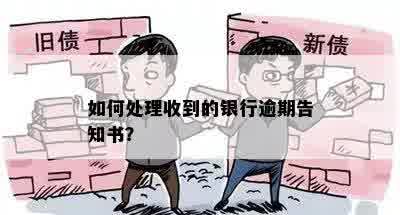 如何处理收到的银行逾期告知书？