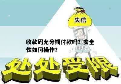 收款码允分期付款吗？安全性如何操作？