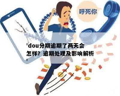 'dou分期逾期了两天会怎样？逾期处理及影响解析'