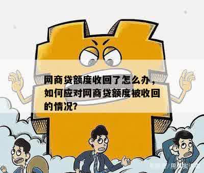 网商贷额度收回了怎么办，如何应对网商贷额度被收回的情况？