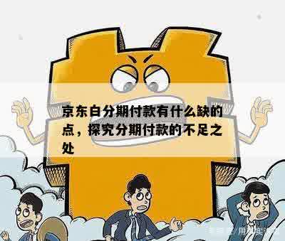 京东白分期付款有什么缺的点，探究分期付款的不足之处