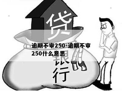 逾期不审250-逾期不审250什么意思