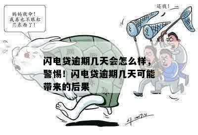 闪电贷逾期几天会怎么样，警惕！闪电贷逾期几天可能带来的后果