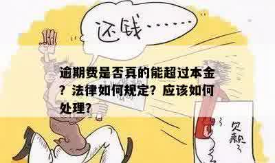 逾期费是否真的能超过本金？法律如何规定？应该如何处理？