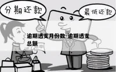 逾期透支月份数-逾期透支总额