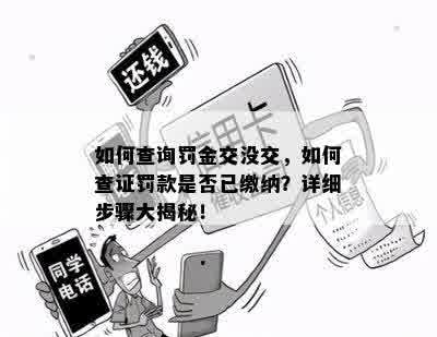 如何查询罚金交没交，如何查证罚款是否已缴纳？详细步骤大揭秘！