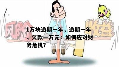 1万块逾期一年，逾期一年，欠款一万元：如何应对财务危机？