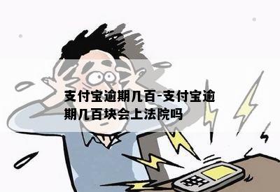 支付宝逾期几百-支付宝逾期几百块会上法院吗