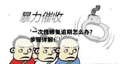 '一次性修复逾期怎么办？步骤详解！'