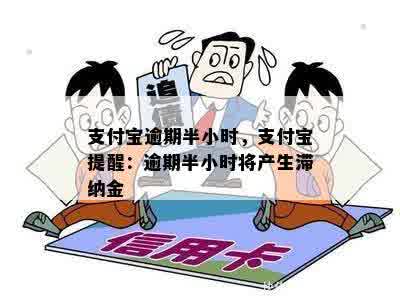 支付宝逾期半小时，支付宝提醒：逾期半小时将产生滞纳金