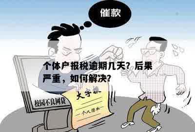 个体户报税逾期几天？后果严重，如何解决？